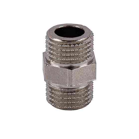 Ніпель 1/4″ЗЗ нікельований NN112S OPTIMUM (000032495) Київ