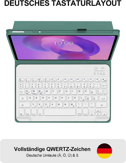 Чохол з клавіатурою для Lenovo Tab M11 11 дюймів 2024 (TB330FU/TB330XU) Дніпро - фото 6