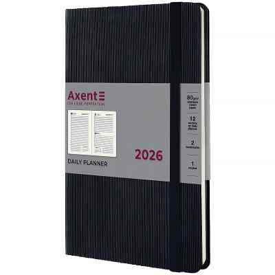 Тижневик Axent датований 2026 Partner Lines, 145х210, чорний (8815-26-01-A) Вінниця