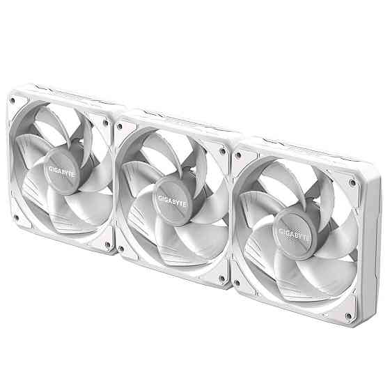 Вентилятор Gigabyte EZ Chain RVS Fan 120 Ice 3-Pack White (GP-GBT EZRVSFAN1203 ICE) ( 16017 ) Харків