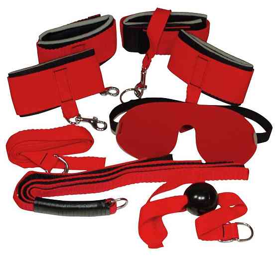 Набір БДСМ - Bad Kitty Bondage Set, 8 предметів Sex Aura Київ