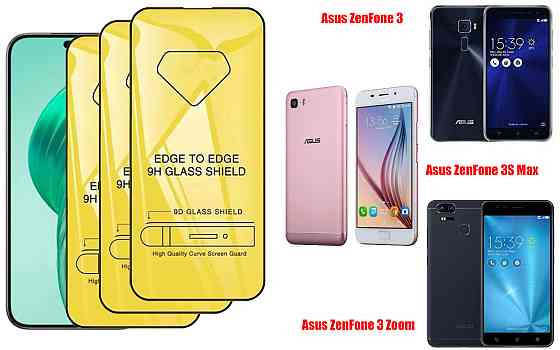 Защитное стекло DefenzoGlass для Asus ZenFone 3, 3S Max, 3 Zoom – двойная прочность Киев