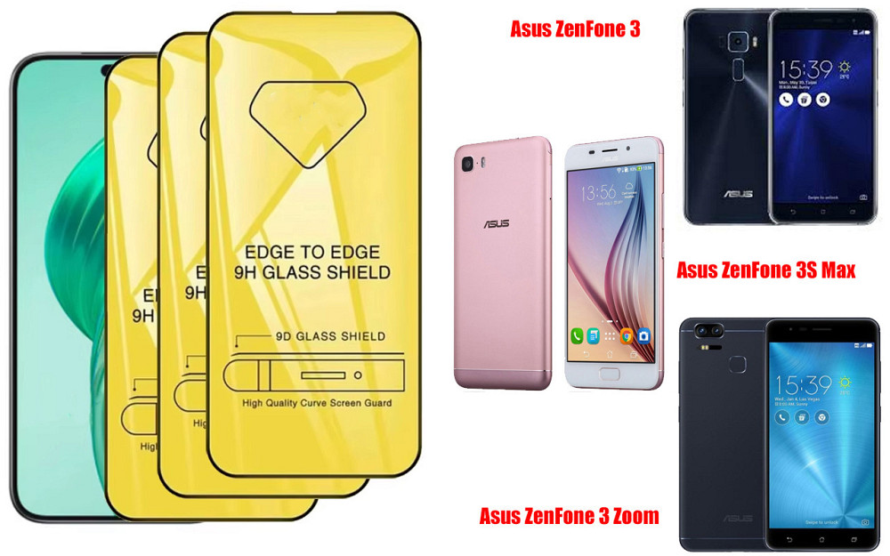 Защитное стекло DefenzoGlass для Asus ZenFone 3, 3S Max, 3 Zoom – двойная прочность Киев - изображение 3