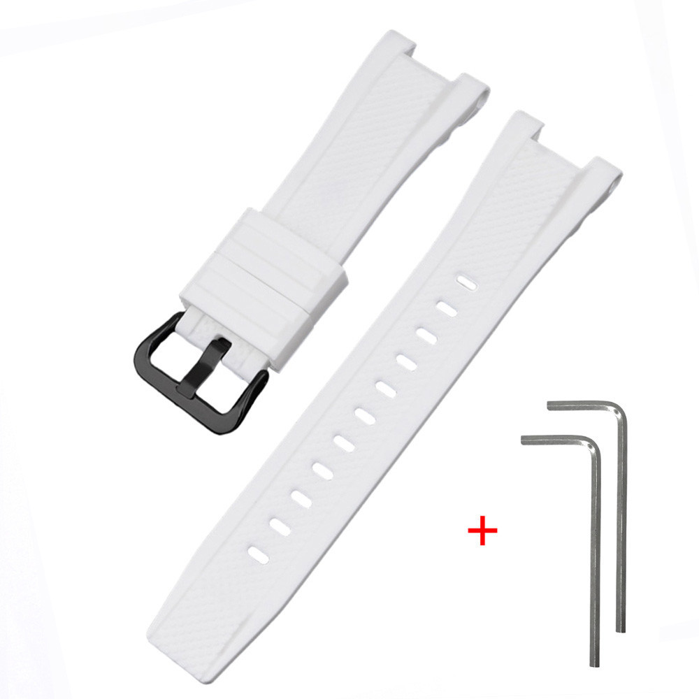 Ремешок для Casio G-Shock GST-W300 White BK SBR Киев - изображение 1