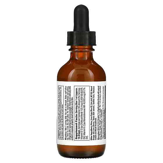 Вітаміни D3 та K2 KAL Vitamin D-3 K-2 Drop Ins 59 мл цитрус Київ