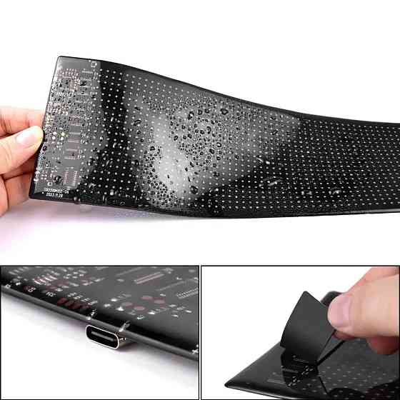 Гнучка LED панель/екран під скло авто Bluetooth (92 x 374 мм) Харків