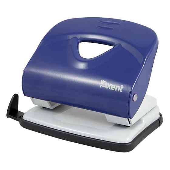 Дырокол Axent Exakt-2 metal, 30sheets, blue (3930-02-А) Винница