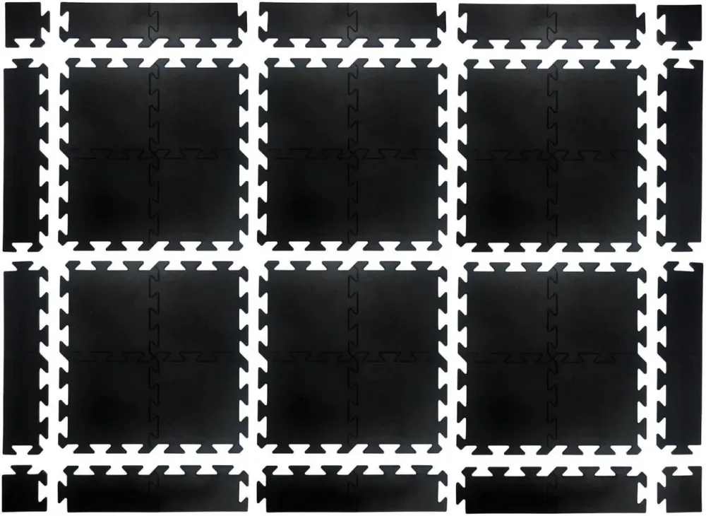 Тренажер Пазл gumowe UNDERFIT 20 mm 6 m2 + zakończenia Киев - изображение 1