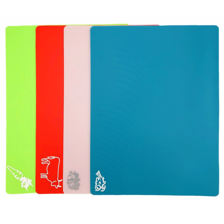 Набор разделочных двусторонних досок Con Brio CB-637 4 доски 40,6 * 30,5 * 0,2см EN-49 Львов - изображение 2