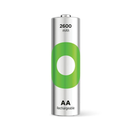 Акумулятор GP Recyko 2600mAh Eco, Ni-MH AA, 1.2V, 2.4A, LSD70-5, коробка 4шт. Дніпро