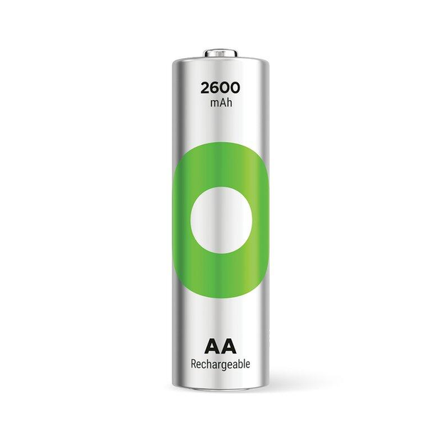 Аккумулятор GP Recyko 2600mAh Eco, Ni-MH AA, 1.2V, 2.4A, LSD70-5, Box 4шт. Днепр - изображение 2