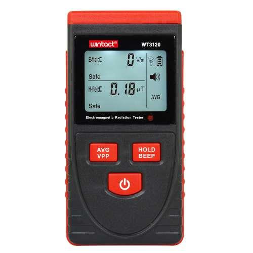 Детектор электромагнитного поля (1-1999В/м, 0.01-99,99μt) WINTACT WT3120 Одесса - изображение 1
