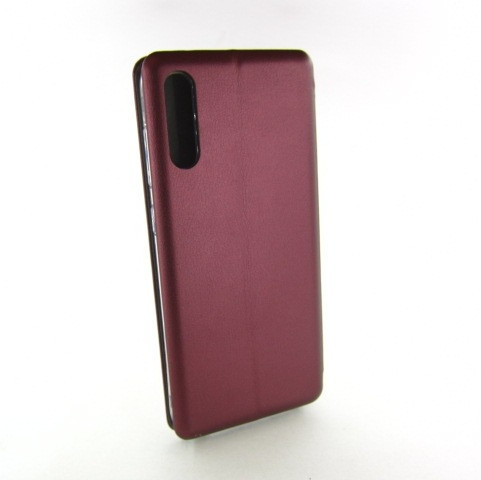 Чохол книжка Samsung A70 A705 підставка marsala Одеса - фото 5