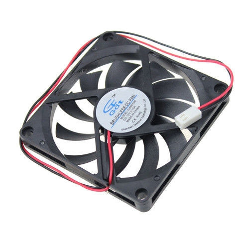 Тонкий вентилятор 80×80 мм для ПК 12 В Київ - фото 7