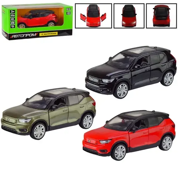Машина мет. АВТОПРОМ арт. 68411 (48шт/2) 1:32 Volvo XC40, бат., світло, звук, відкр.двері, короб. 18, шт Київ - фото 1