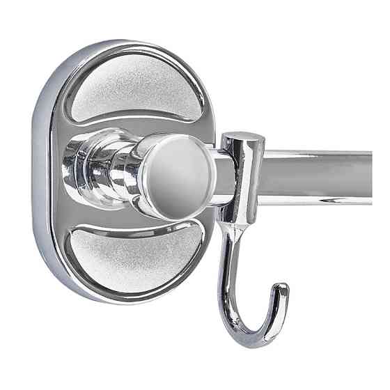 Планка с 7 подвижными крючками Zerix AFB-0115-7 (ZX5055) для удобного хранения Харьков