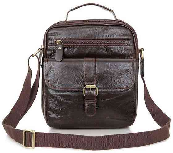 Сумка мужская Vintage 14104 Коричневая Киев