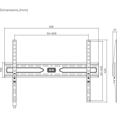 Кронштейн Brateck KL36-46F Вінниця - фото 5