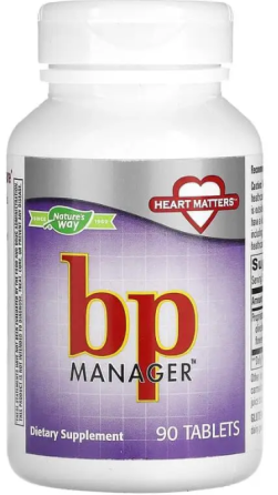 Підтримка кров'яного тиску Nature's Way BP Manager 90 таб Київ