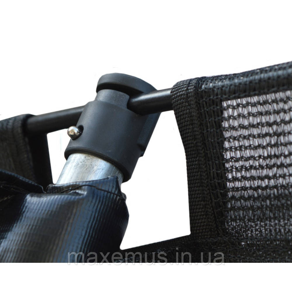 Батут Atleto 374 см Multikolor с внутренней защитной сеткой и лестницей (до 150 кг) + Подарки Мостиска - изображение 14