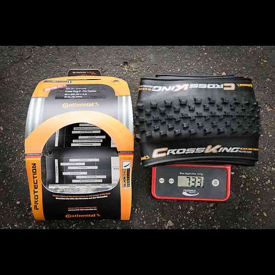 Покрышка бескамерная Continental Cross King ShieldWall, 29 x 2.20, черная, складная, skin Киев