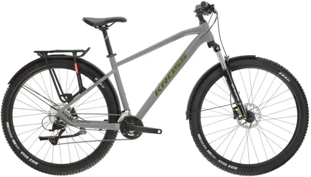 Велосипед Kross Hexagon 4.0 Eq Szary Zielony Połysk 29 2024 Київ - фото 1