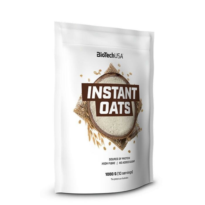 Овсяные хлопья быстрого приготовления BioTech Instant Oats 1000 g (Chocolate) Луцк - изображение 1