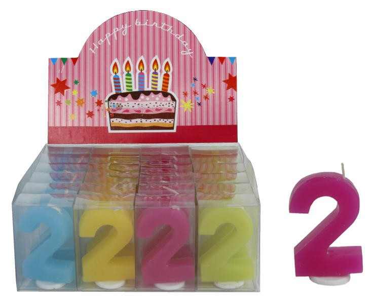 Свічка цифра 