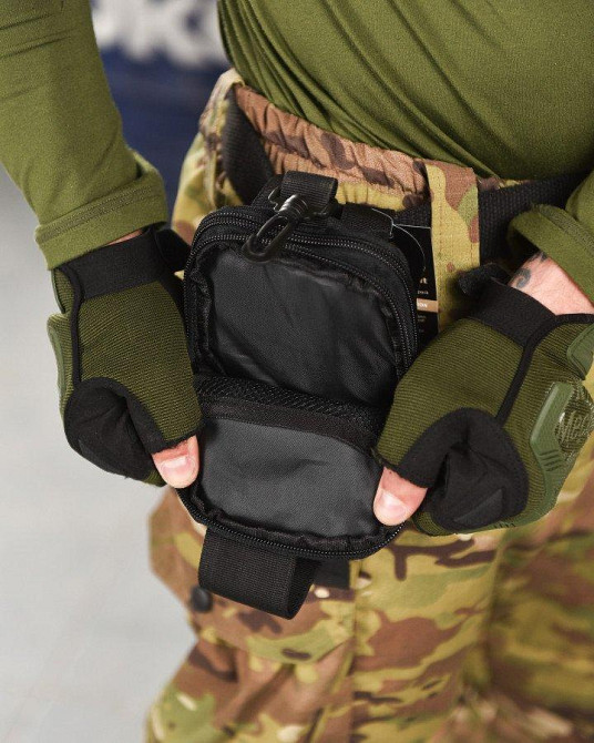 Подсумок черный для телефона и мелочи для пачки сигарет Одесса - изображение 17