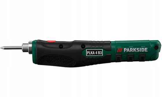 Аккумуляторный паяльник на подставке с светодиодной подсветкой Parkside (PLKA 4 C3) Нововолынск