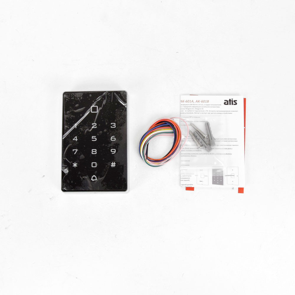 Комплект контролю доступу з кодовою клавіатурою ATIS AK-602B, блоком живлення Full Energy BGM-123Pro 12 В / 3 А, електромеханічним замком ATIS Lock SS Київ - фото 7