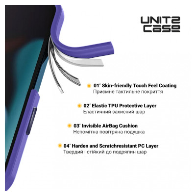 Чехол для мобильного телефона Armorstandart UNIT2 Apple iPhone 15 Lavender (ARM69970) Винница - изображение 3