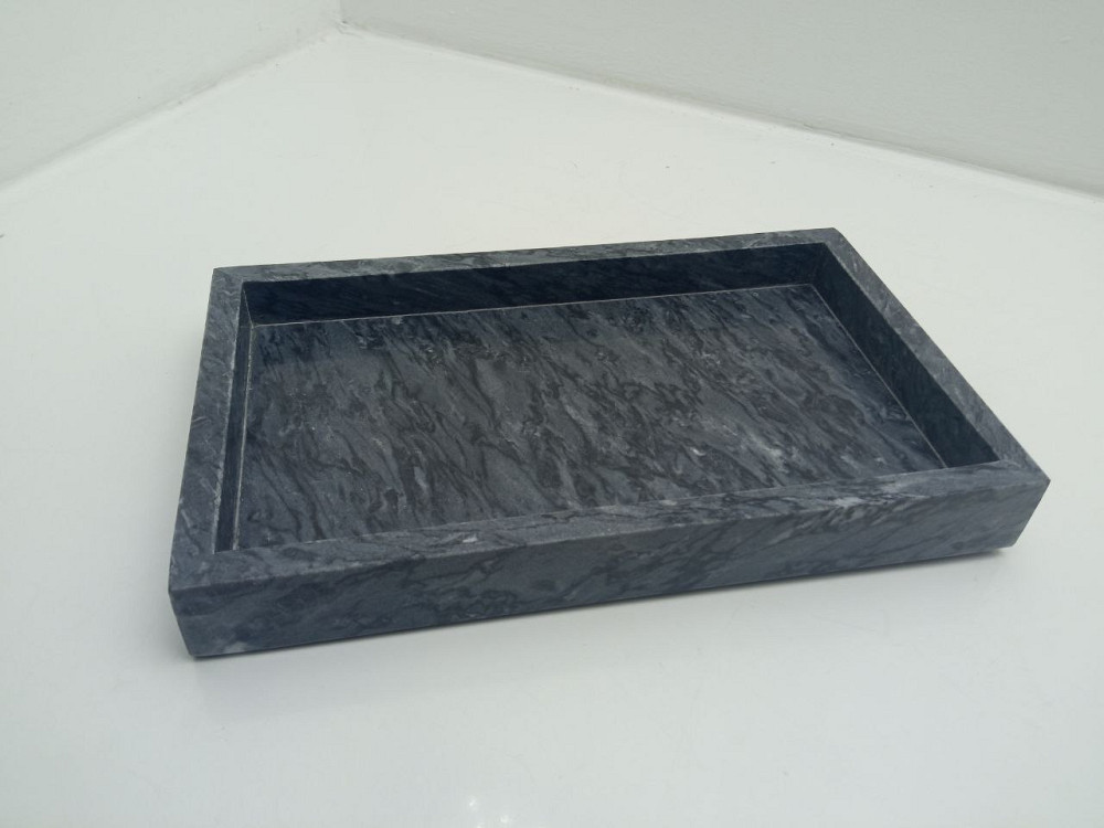 Прямокутний органайзер з натурального мармуру 25*15*3см Луцк - изображение 8