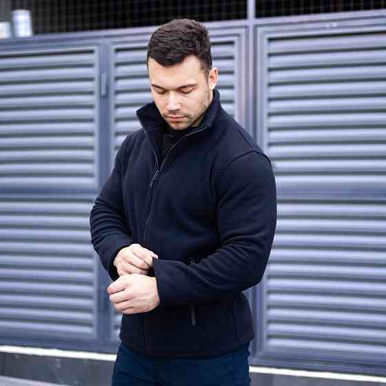 Толстовка флісова Pobedov Voin Темно-синій 2XL BLto2 5402XLdb Київ