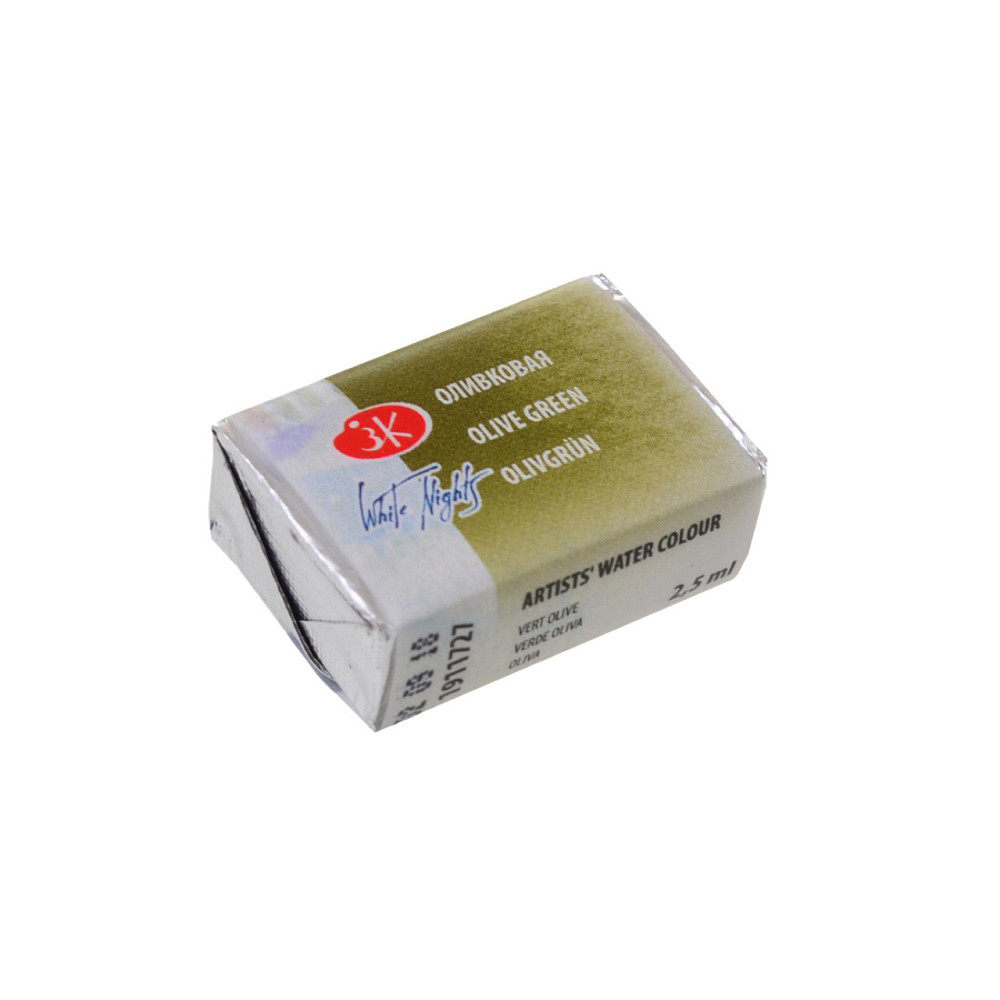 Фарба акварельна "Професійна" 351202 оливкова 2,5мл, шт Київ - фото 1