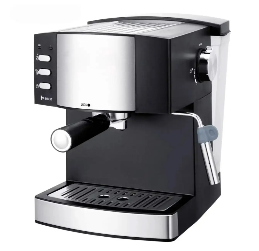 Кавомашина з капучинатором 850Вт, 1,6 л, для меленої кави, еспресо, капучино, американо, автовідключення Одеса - фото 2