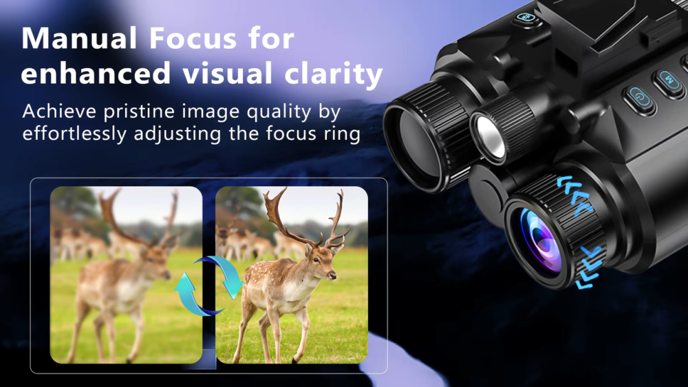 Бінокль нічного бачення Z9158 4K FHD HD 850нм (до 600м у темряві) MicroSD 64GB + кріплення FMA L4G24 Київ - фото 8