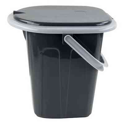 Відро-туалет Bo-Camp Portable Toilet Square 20 Liters Grey (5502820) (DAS303293) Вінниця