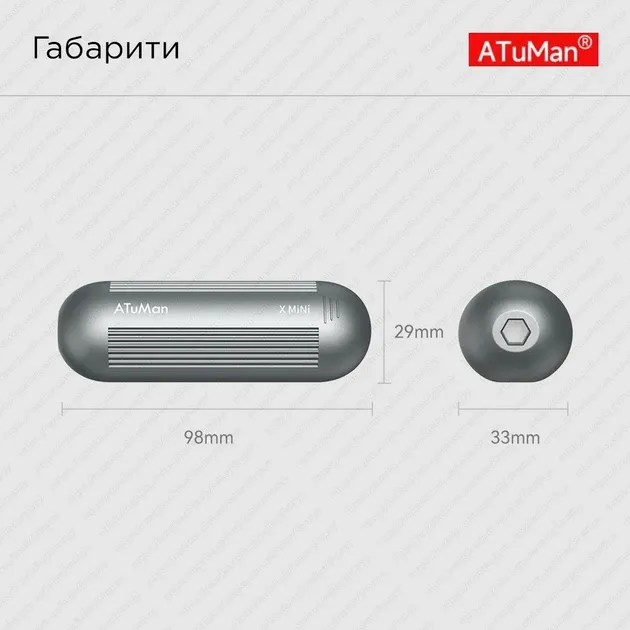 Викрутка з комплектом біт Xiaomi Duka ATuMan X-Mini Screwdriver Set Чернівці - фото 9