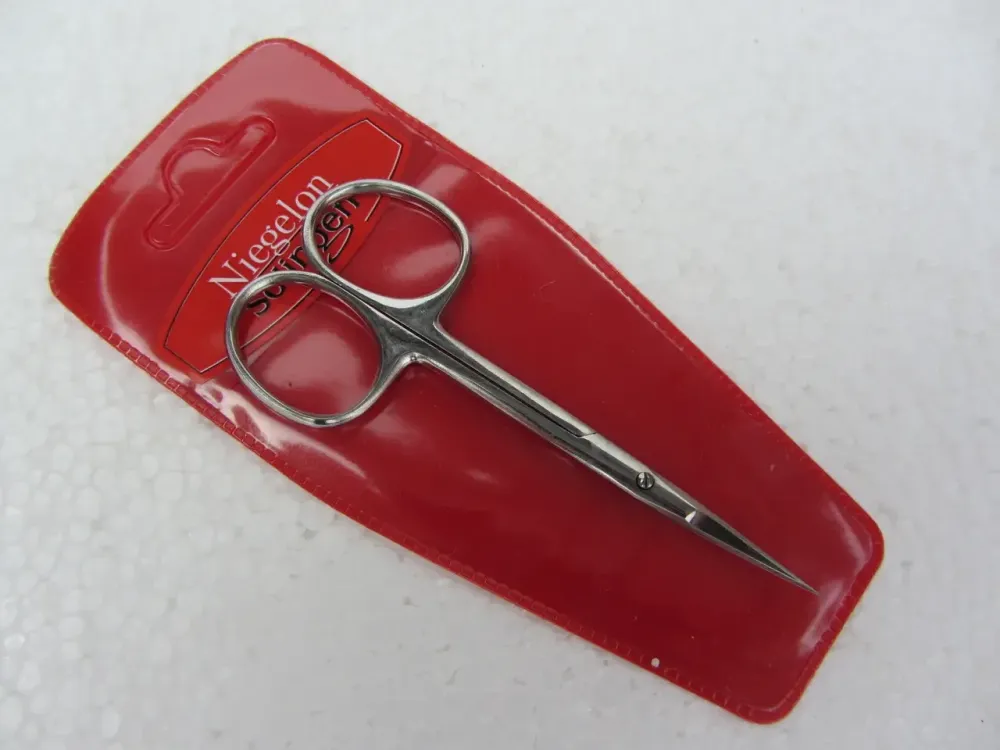 Ножницы маникюрные Niegelon для удаления кутикул серебро №811 Киев - изображение 2