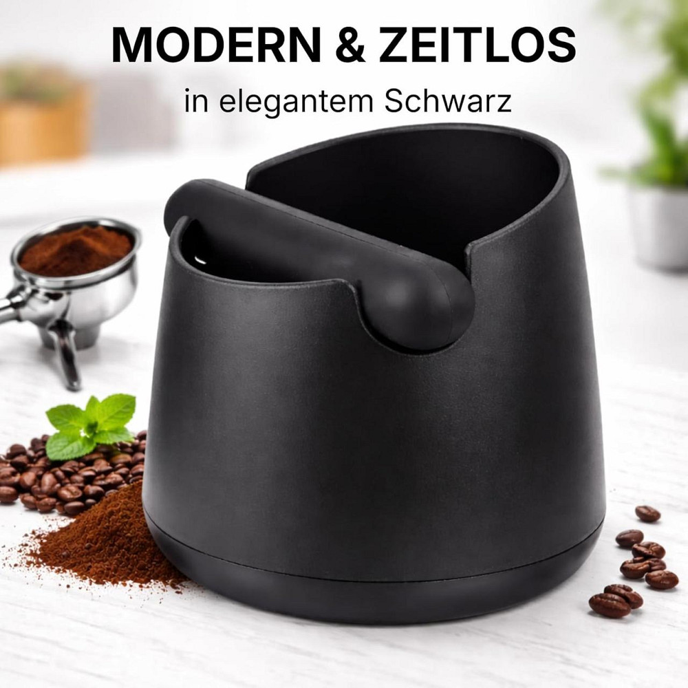 Контейнер для портфильтра черный knock box отбойник для эспрессо компактный нержавеющая сталь Киев - изображение 5