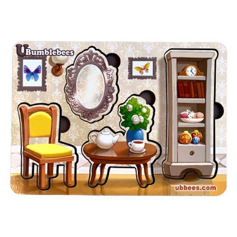 Деревянный пазл-вкладыш 