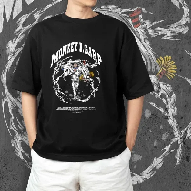 Футболка для подростка мальчика с принтом Ван Пис Monkey D Garp Размер 160 Anime10254 Днепр - изображение 3