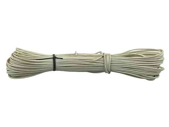 Провод 1,50 мм белый (50 м бухта) автомобильный Мукачево