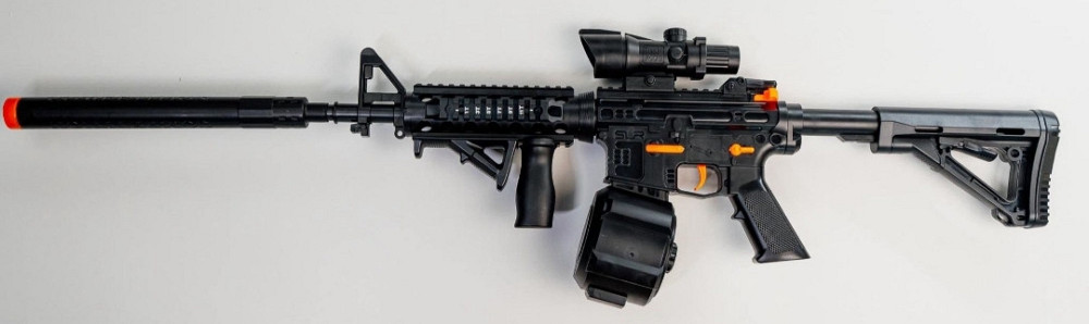 Іграшковий автомат Орбіган M4A1 на орбізах Дві обойми, 95 см ,акум7.4V. Харьков - изображение 4