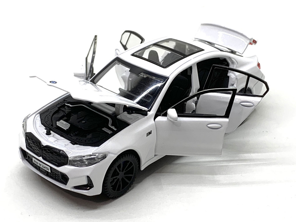Машина TK Union Group BMW M3 металопластик 1:32 звук світло інерція Біла (ТК-10105) Чернігів - фото 8