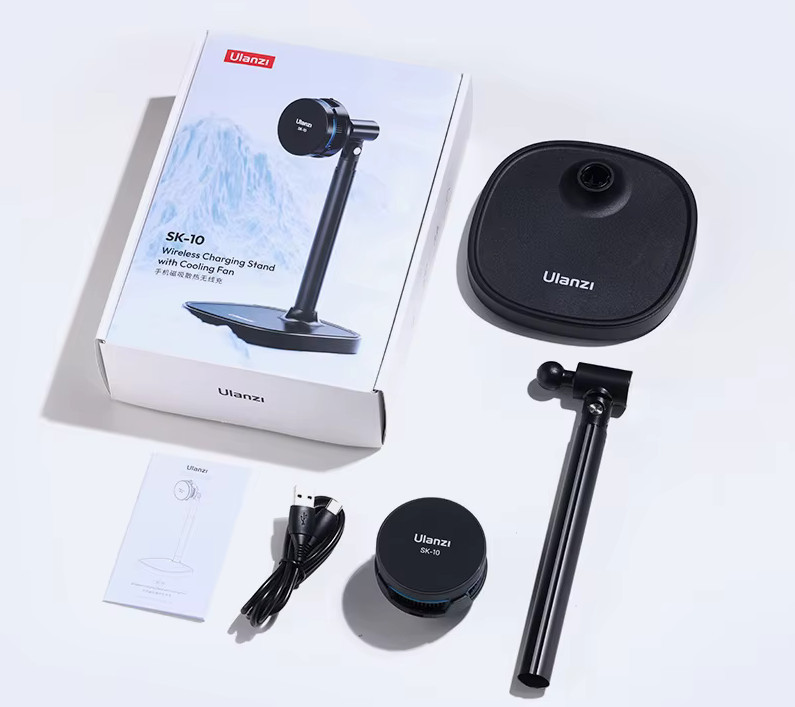 Подставка для iPhone магнитная беспроводная зарядка и охлаждение MagSafe Ulanzi SK-10 Киев - изображение 5