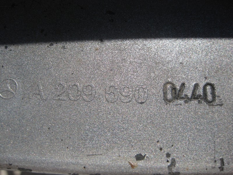 Mercedes-Benz  A2096980454 Порог пластиковий правий CLK C209 Одеса - фото 6