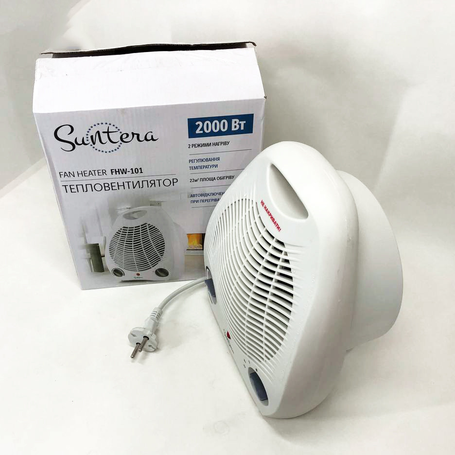 Дуйка для дому Suntera, Портативний обігрів вентилятора для гарячого обігріву, Вітродуйка обігрівач VX-76 Львів - фото 4