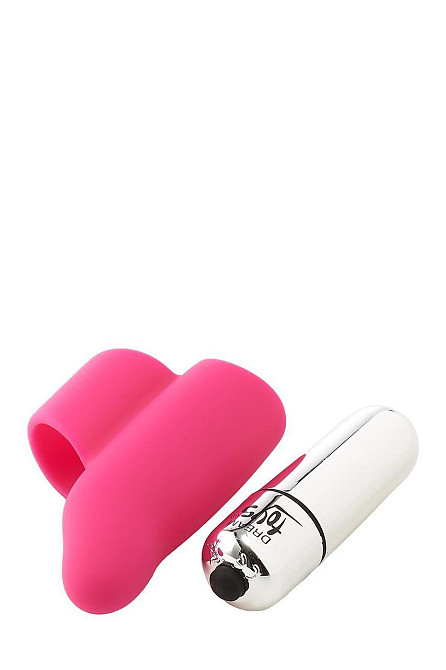 Насадка на палец с вибрацией Dream Toys FLIRTS FINGER VIBE PINK Sex Aura Киев - изображение 3